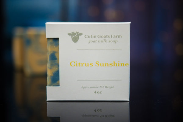 Citrus Sunshine Goat Milk Soap - Image 3